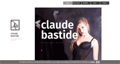 Desktop Screenshot of claudebastide.com